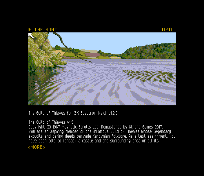 Guild of Thieves screenshot 3 for ZX Spectrum